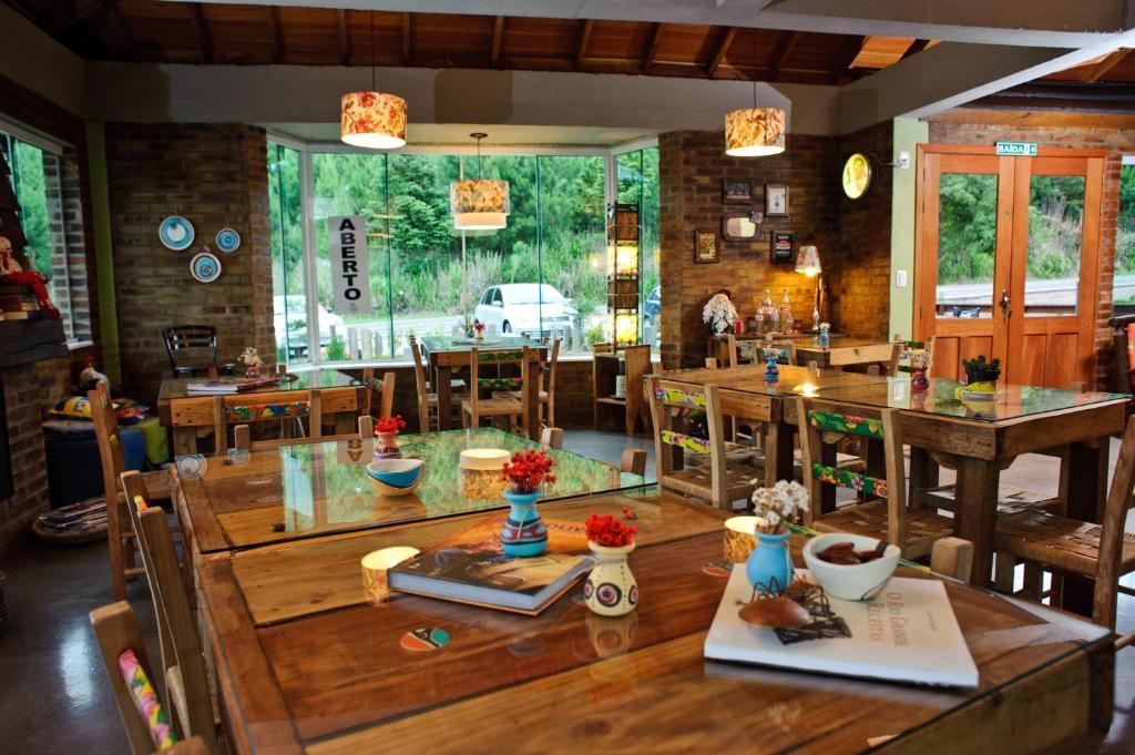 Bina'S Haus Pousada, Cafeteria E Atelier Nova Petropolis Exterior photo